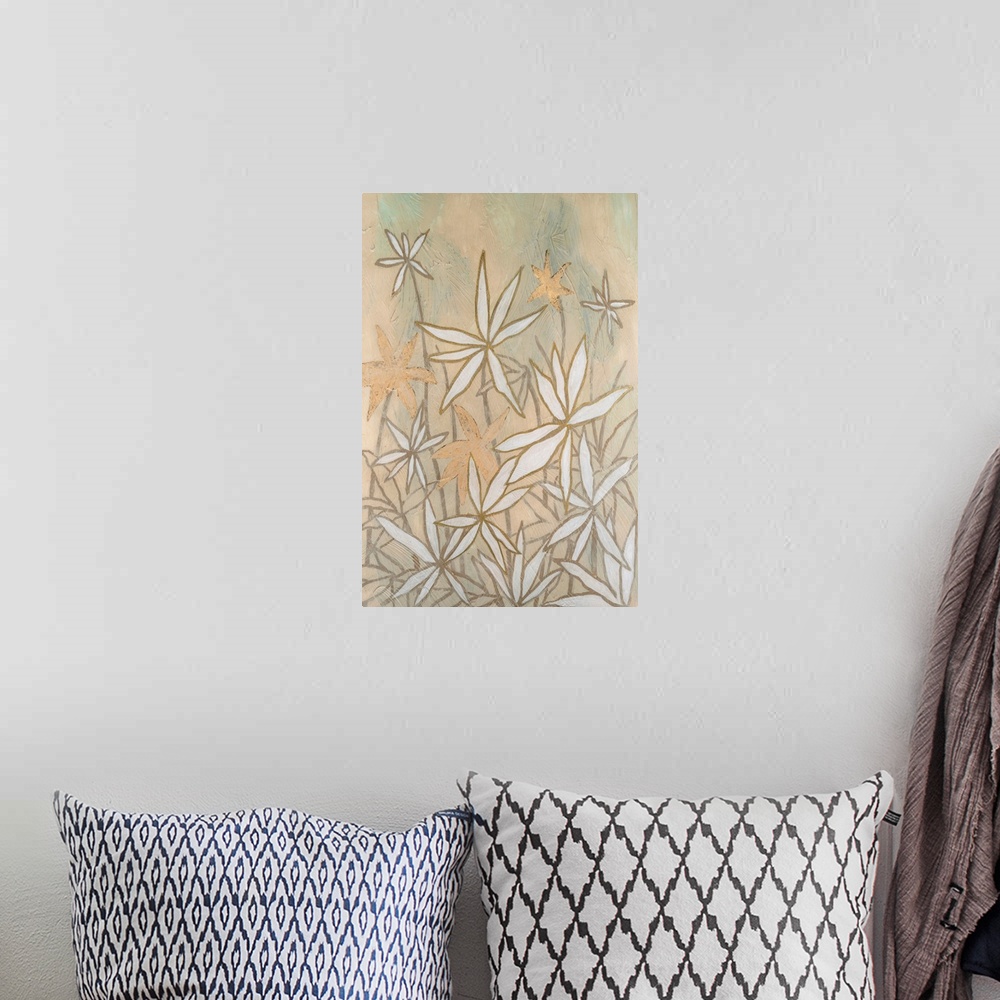 A bohemian room featuring Starburst Bloom I