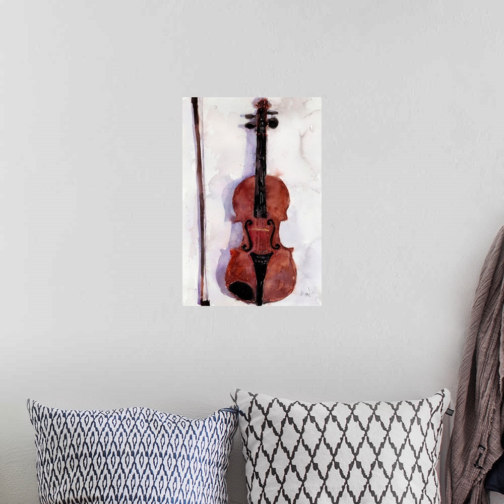 A bohemian room featuring The Violin