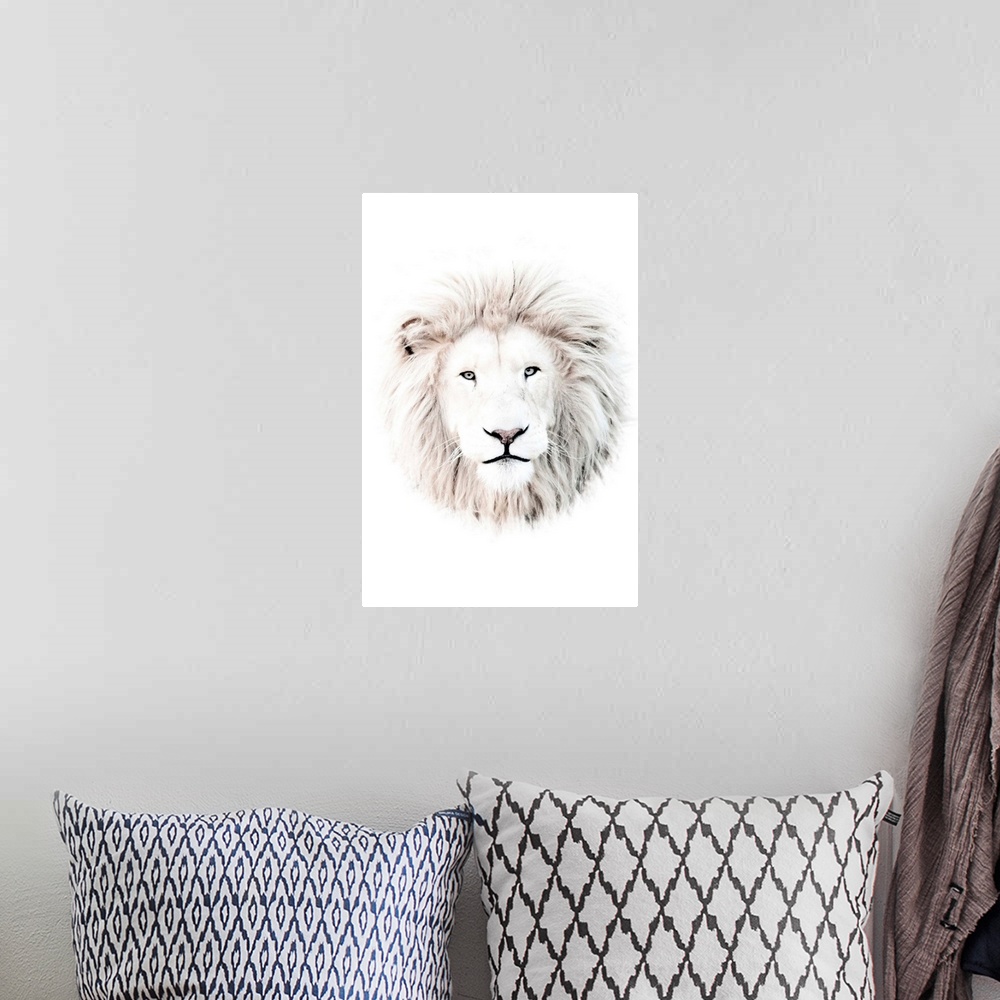 A bohemian room featuring White Lion