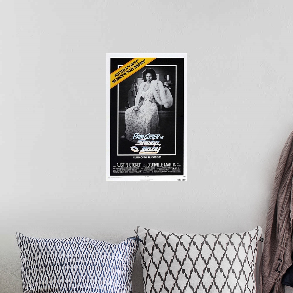 A bohemian room featuring Sheba, Baby - Movie Poster