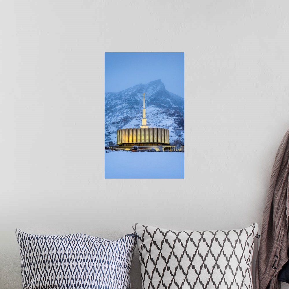 A bohemian room featuring The Provo Temple is the 15th operating temple and one of two temples in Provo, Utah. The Provo Te...