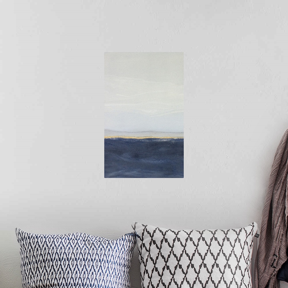 A bohemian room featuring View to the Shore Diptych I