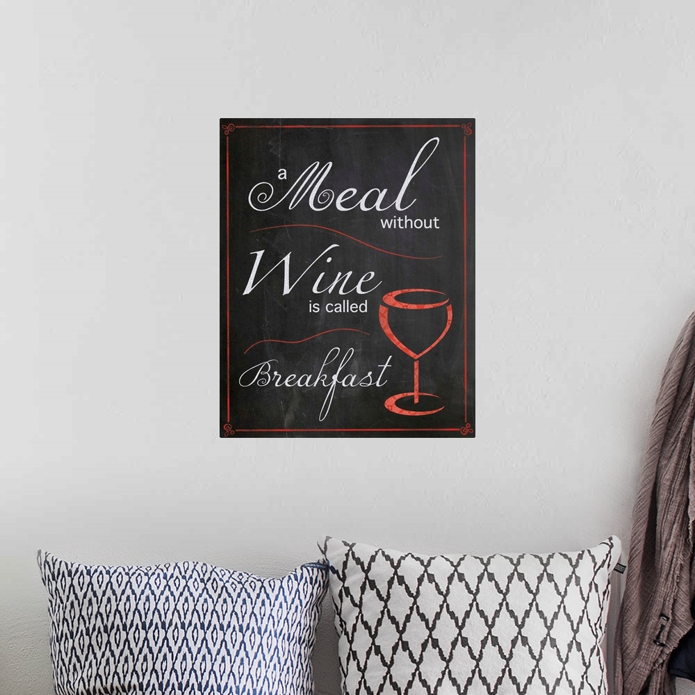 A bohemian room featuring Wine