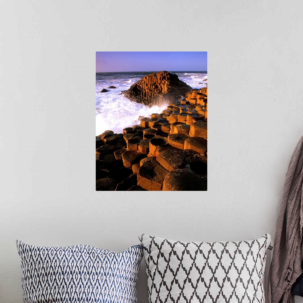 A bohemian room featuring The Giant's Causeway, County Antrim, Ireland