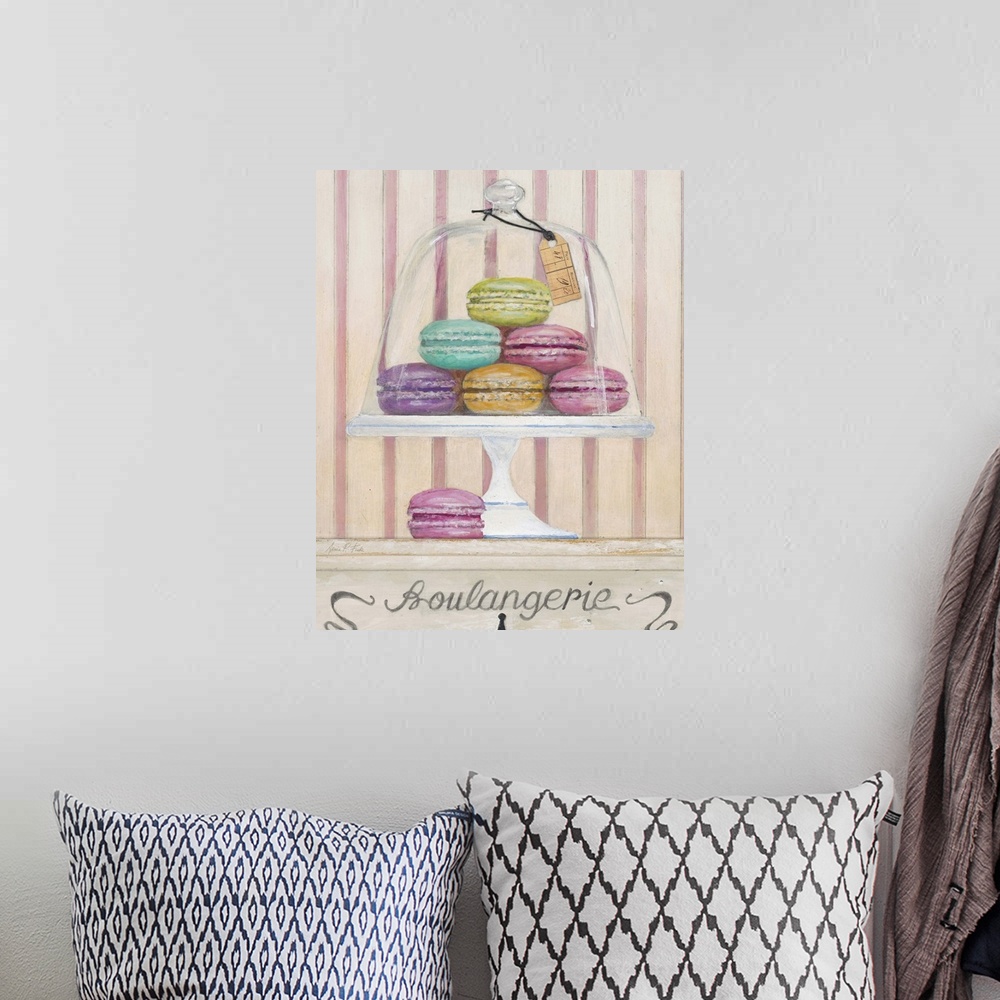 A bohemian room featuring French Macaroons I