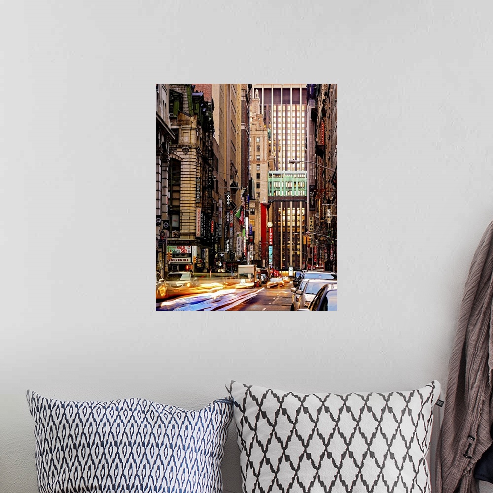 A bohemian room featuring Manhattan Streets