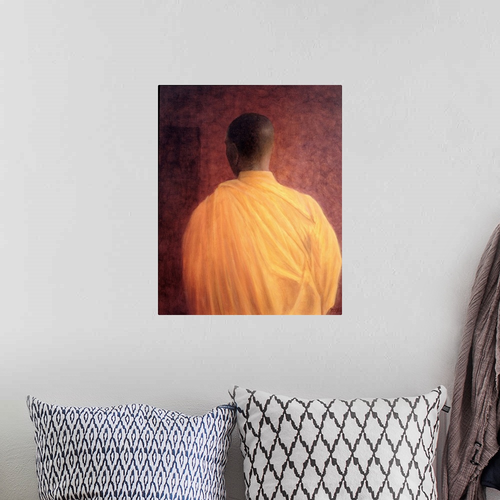 A bohemian room featuring Buddhist Monk, 2005