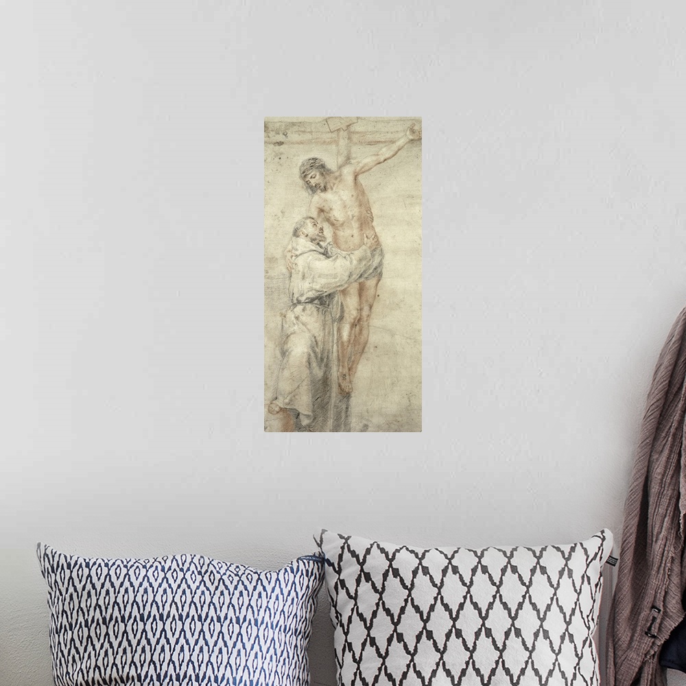 A bohemian room featuring St. Francis Rejecting the World and Embracing Christ