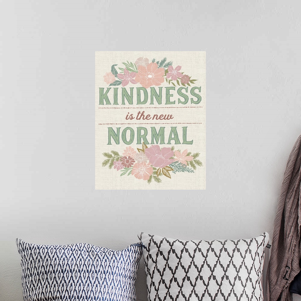 A bohemian room featuring A soft, delicate, and inspirational message for any docor during these changing times