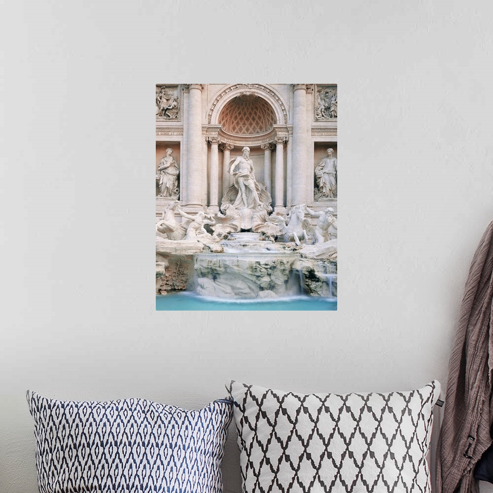 A bohemian room featuring Italy, Rome, Trevi Fountain, Fontana di Trevi