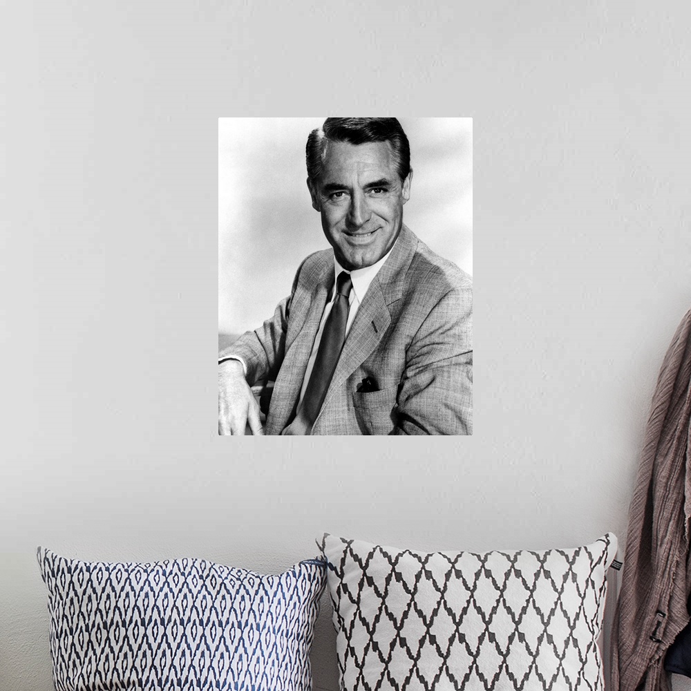A bohemian room featuring Cary Grant - Vintage Publicity Photo