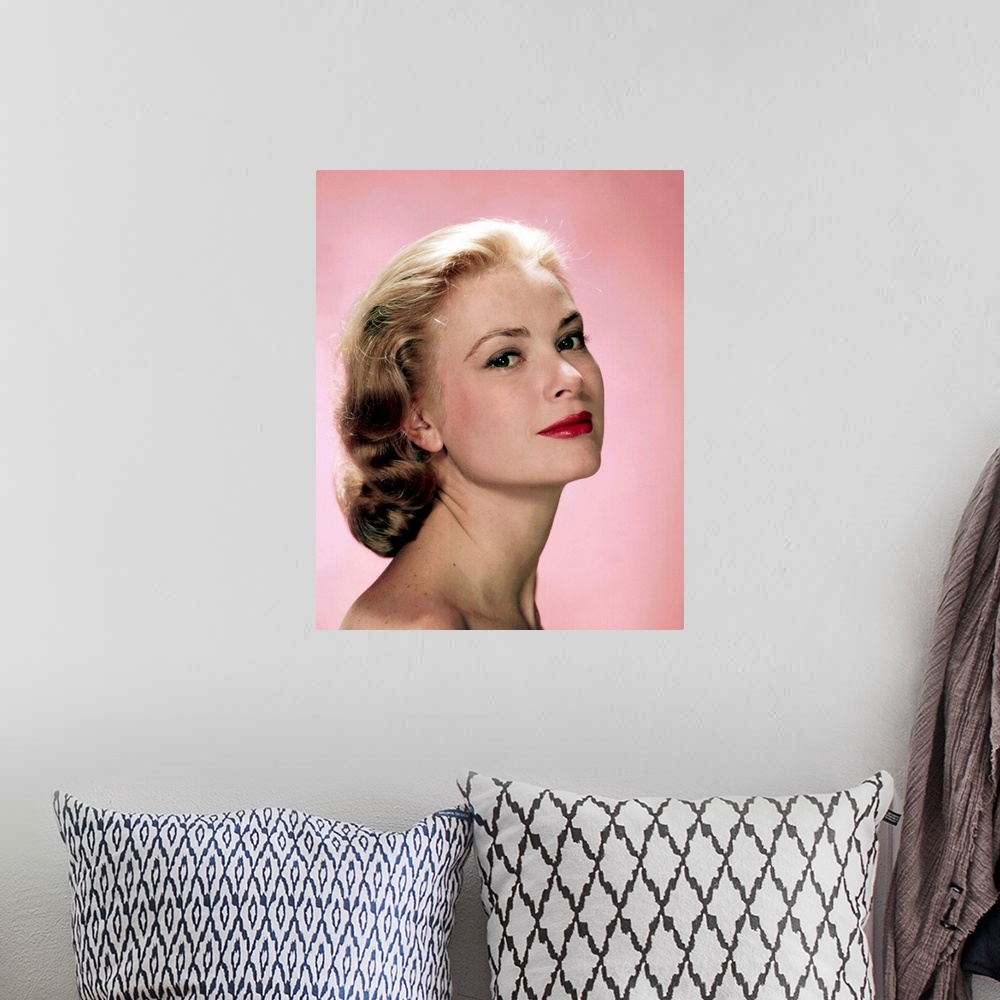 A bohemian room featuring Grace Kelly