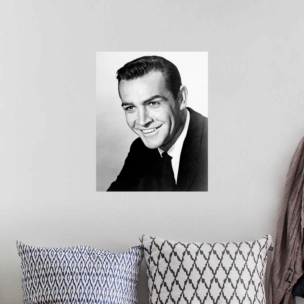 A bohemian room featuring Marnie, Sean Connery, 1964.