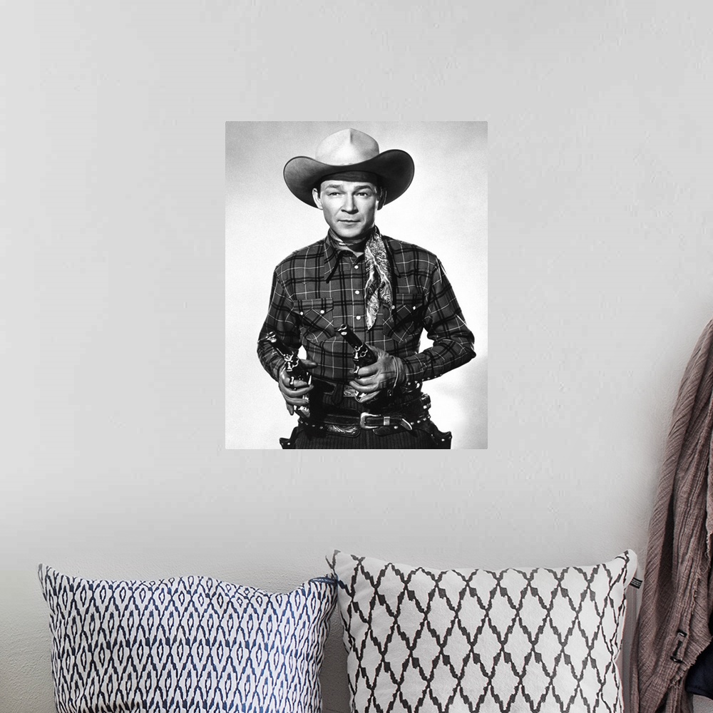 A bohemian room featuring Roy Rogers