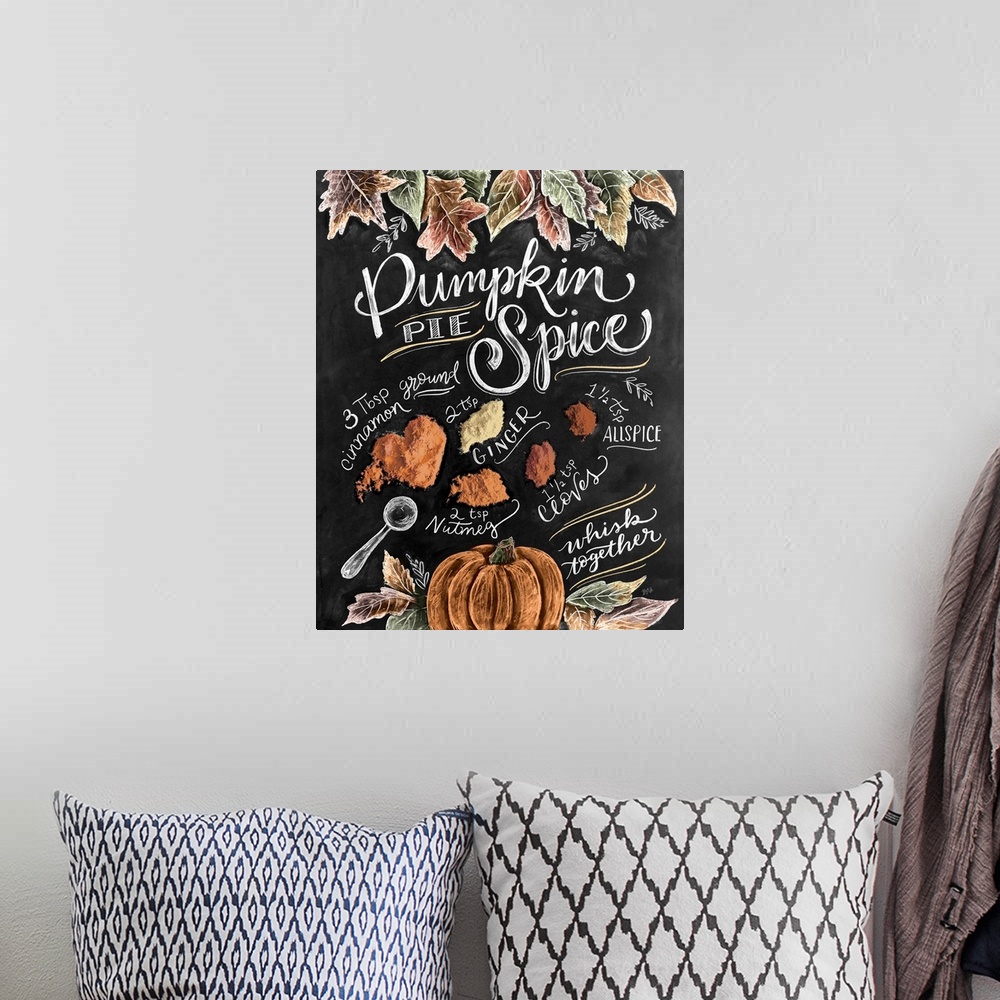 A bohemian room featuring Pumpkin Spice Recipe