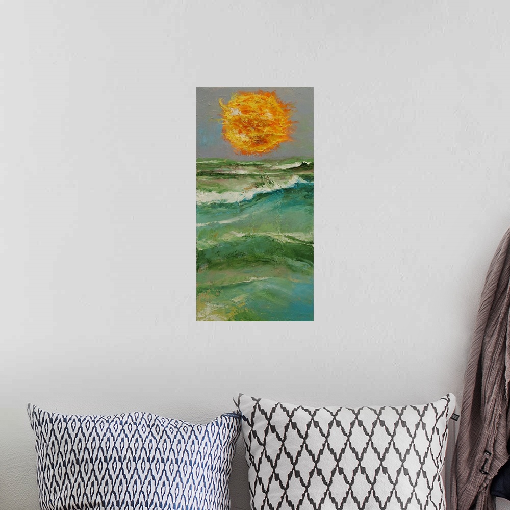 A bohemian room featuring Elements - Sun - Seascape
