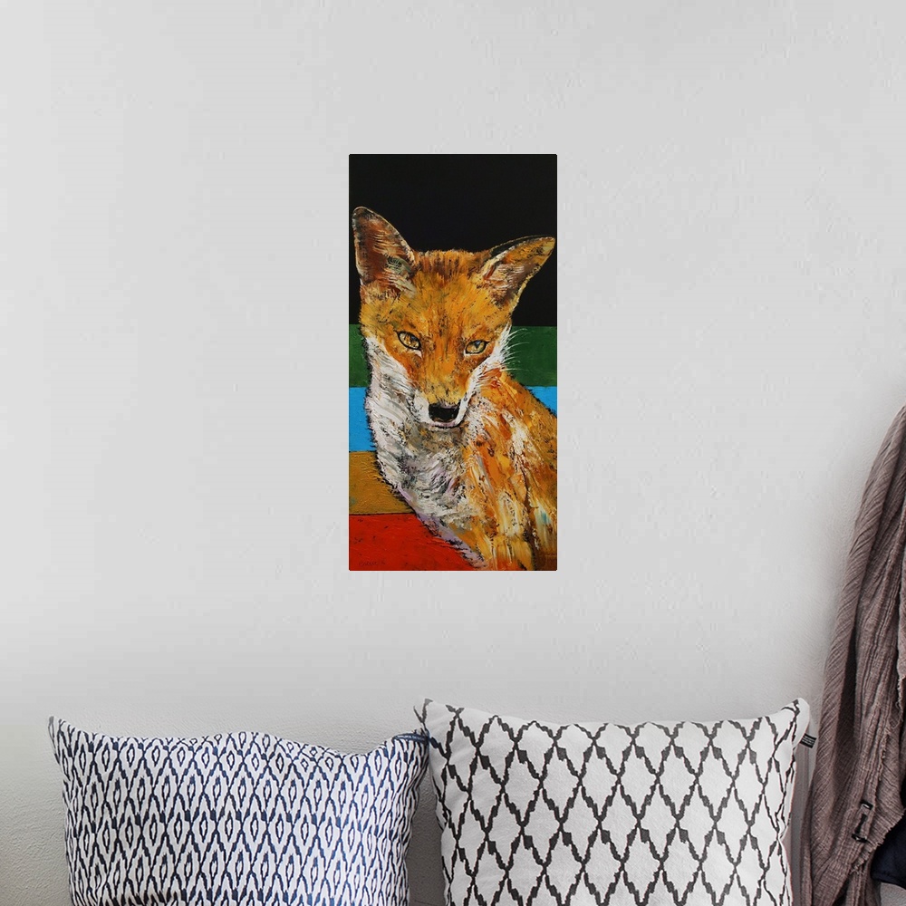 A bohemian room featuring Fox