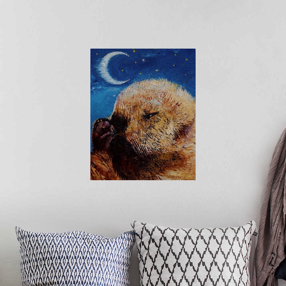 A bohemian room featuring Sea Otter Pup