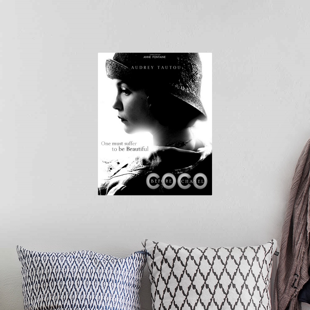 A bohemian room featuring The story of Coco Chanel's rise from obscure beginnings to the heights of the fashion world.