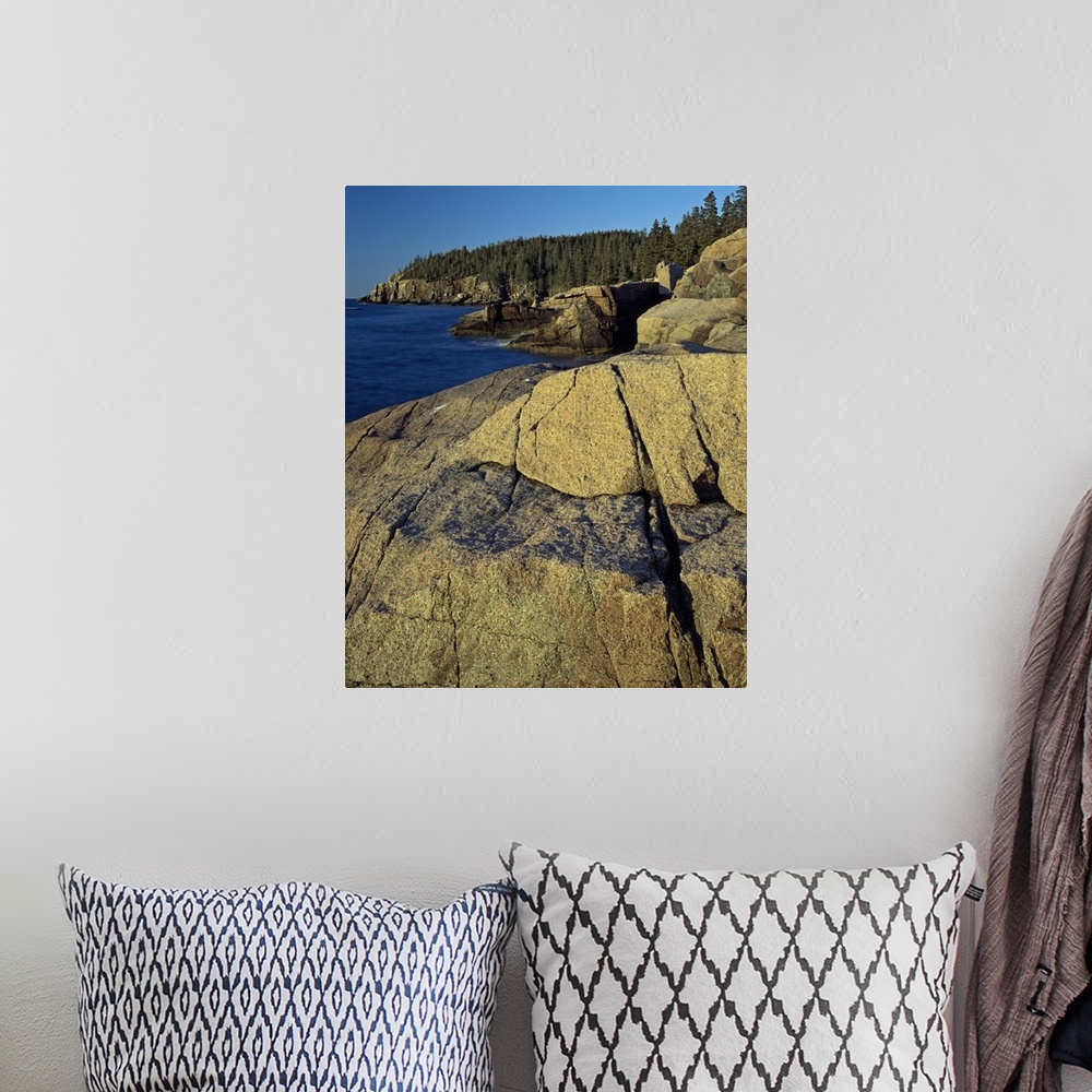 A bohemian room featuring Mount Desert Island shoreline, Acadia National Park, Maine