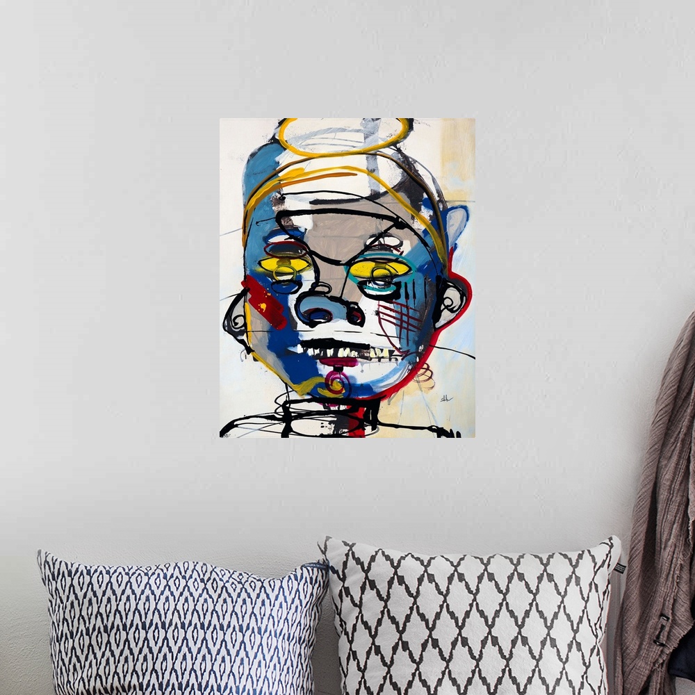 A bohemian room featuring Caricature III