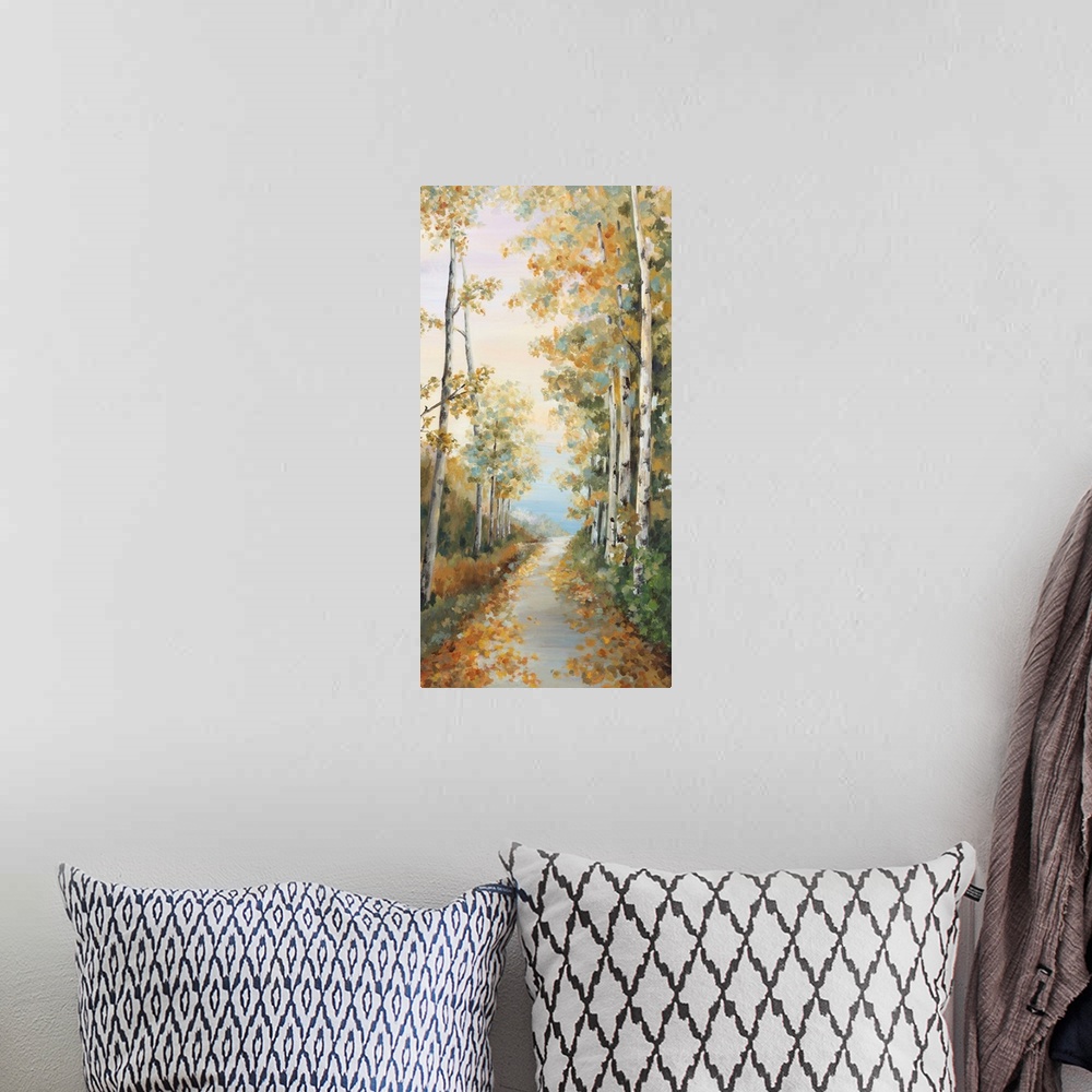 A bohemian room featuring Path in the Forest