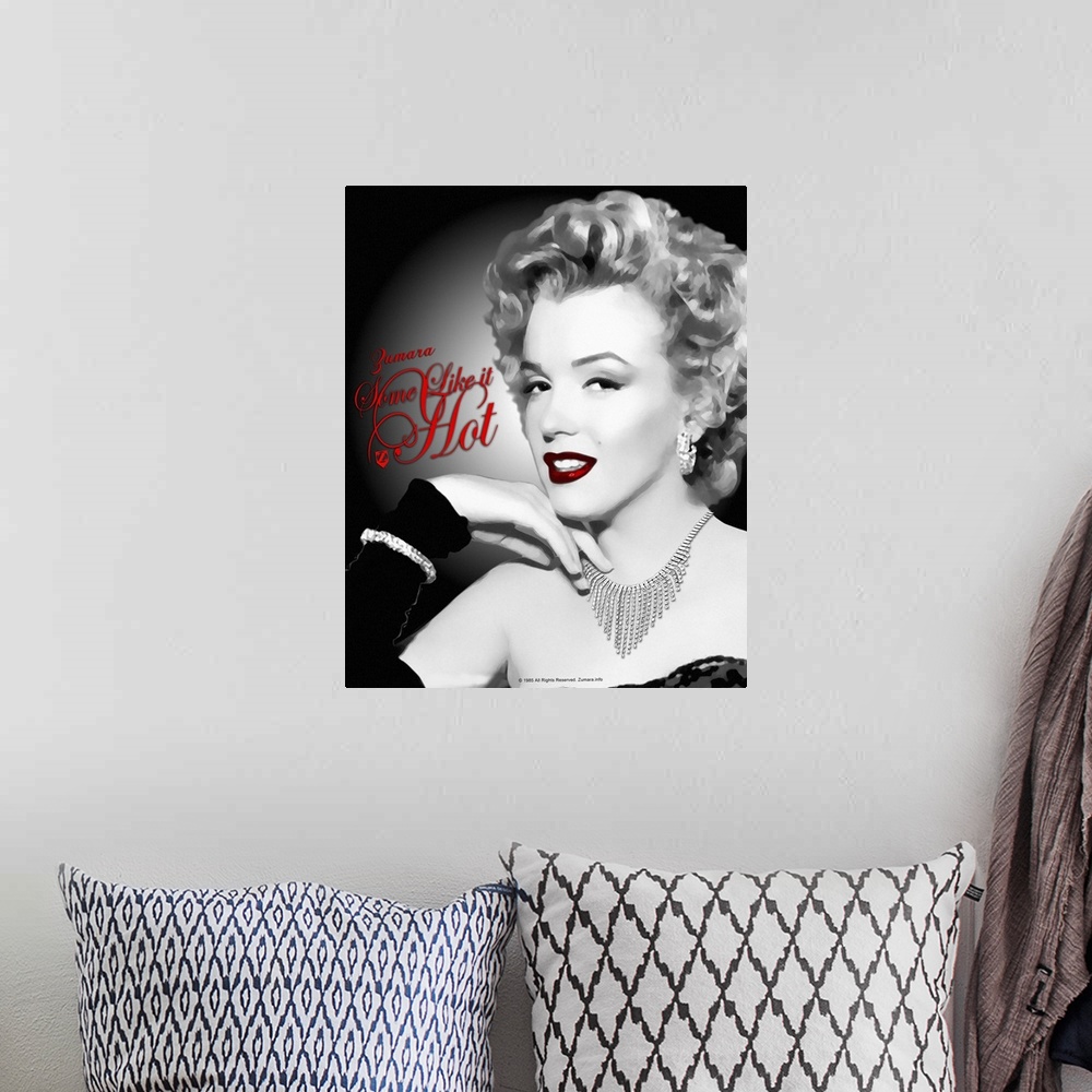 A bohemian room featuring Marilyn Monroe Some Like It Hot 156