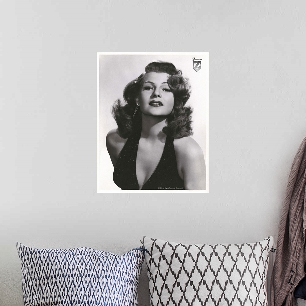 A bohemian room featuring Rita Hayworth B