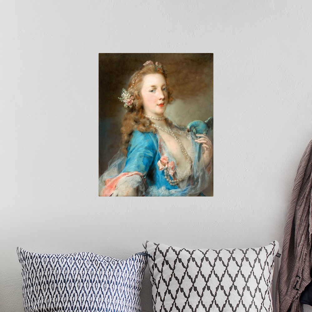 A bohemian room featuring Rosalba Carriera is renowned for the distinction she brought to pastel portraiture in Italy and F...