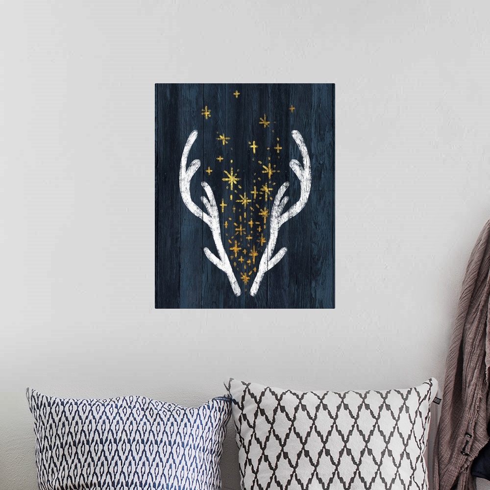 A bohemian room featuring Antlers & Magic