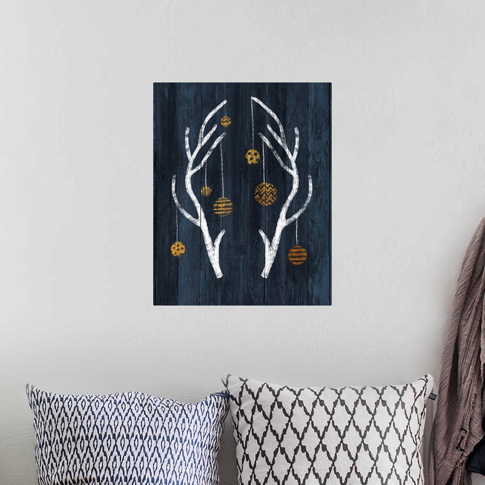 A bohemian room featuring Antlers & Ornaments