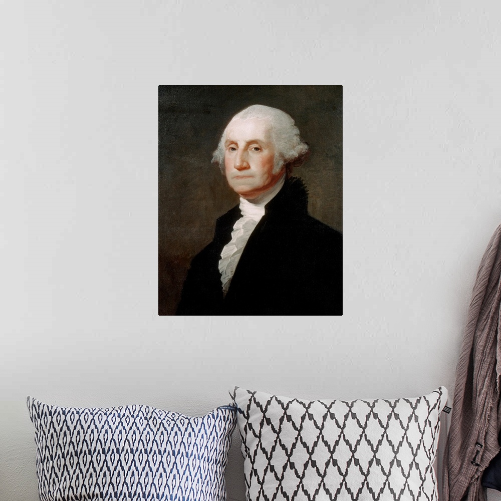 A bohemian room featuring Stuart's most popular portraits of Washington are the so-called Athenaeum type, of which there ar...