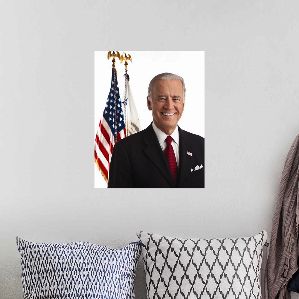 A bohemian room featuring Vice President Joseph Biden. Library of Congress, Prints and Photographs Division.