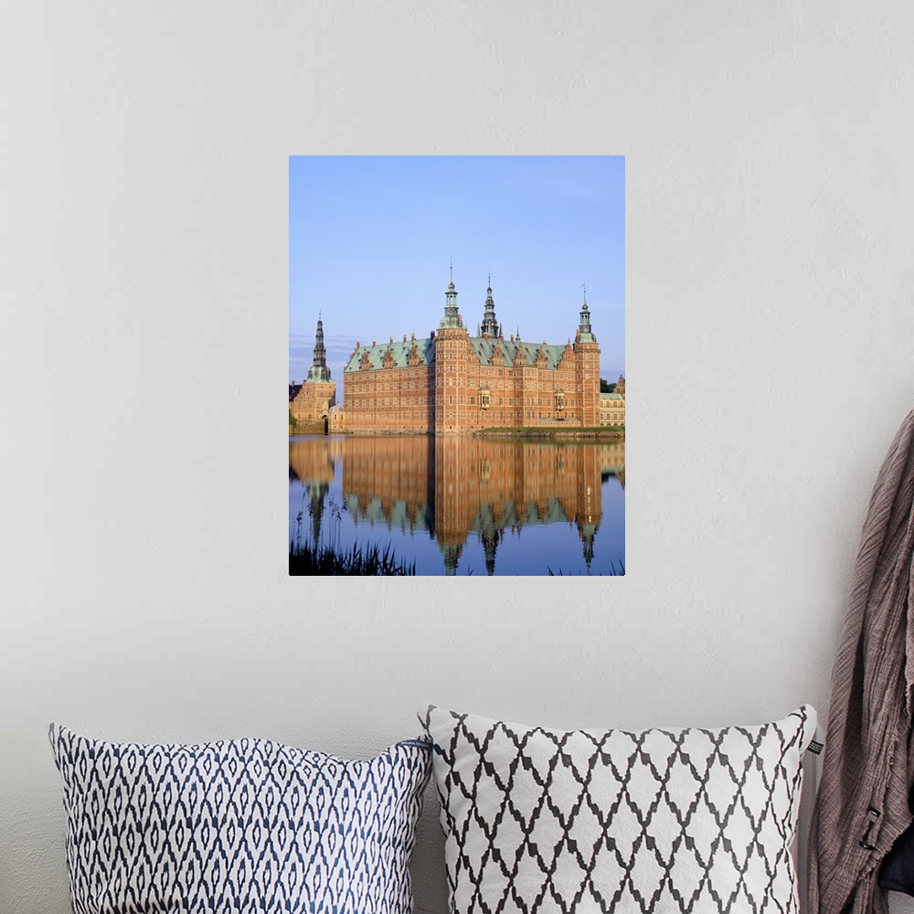 A bohemian room featuring Schloss Frederiksborg, Copenhagen, Denmark, Scandinavia, Europe