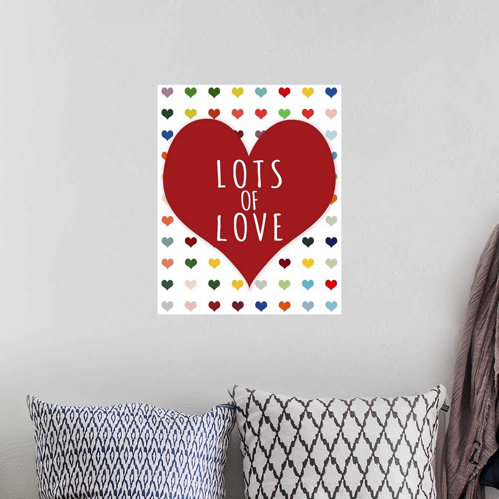 A bohemian room featuring Lots of Love