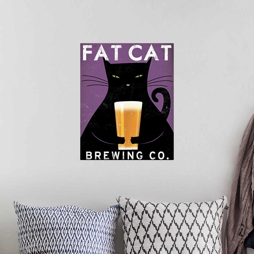 A bohemian room featuring Cat Brewing no City