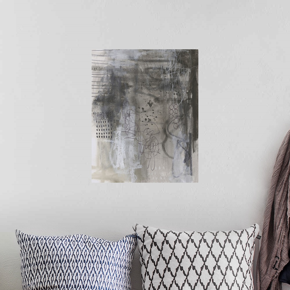 A bohemian room featuring Gray Matter I