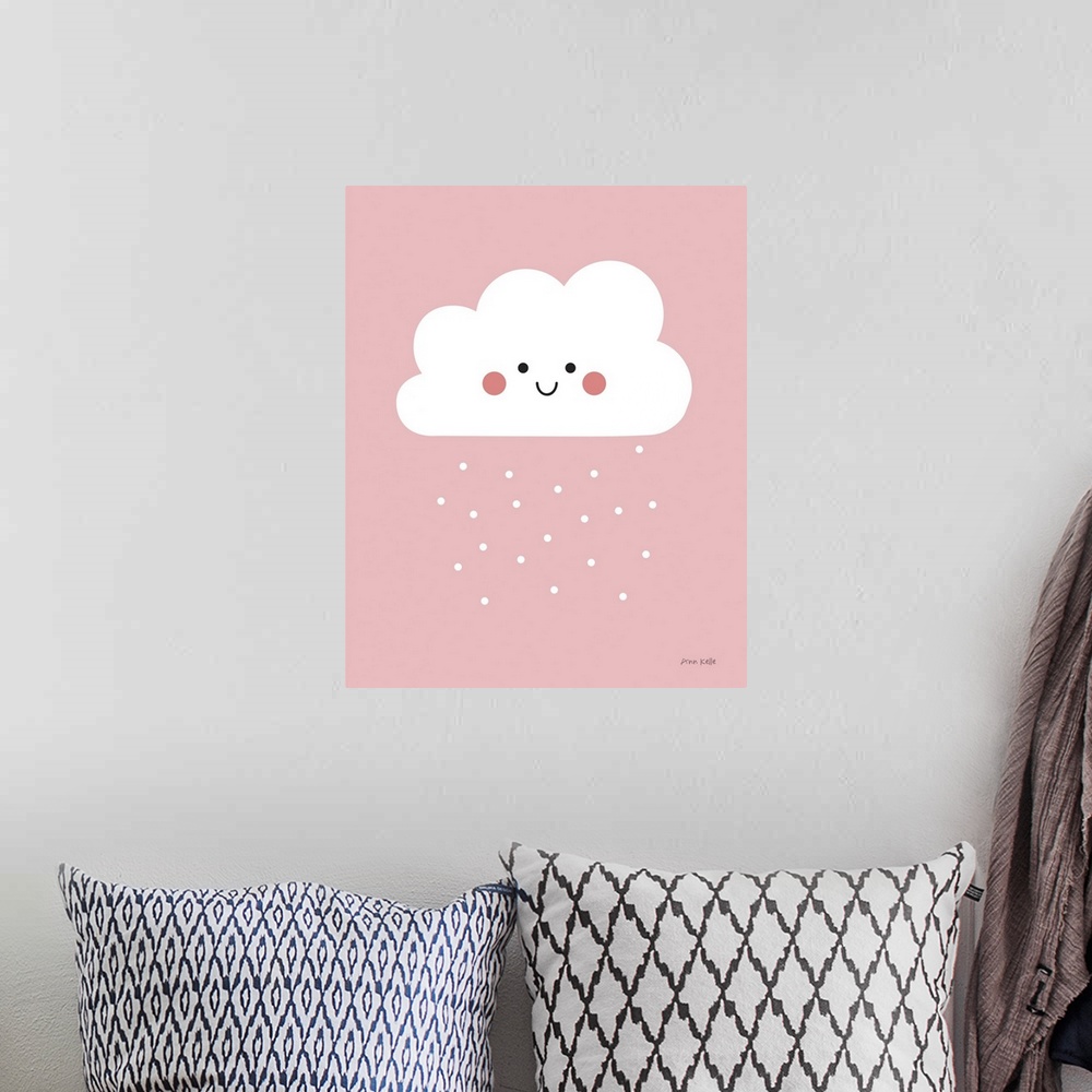 A bohemian room featuring Happy Cloud I