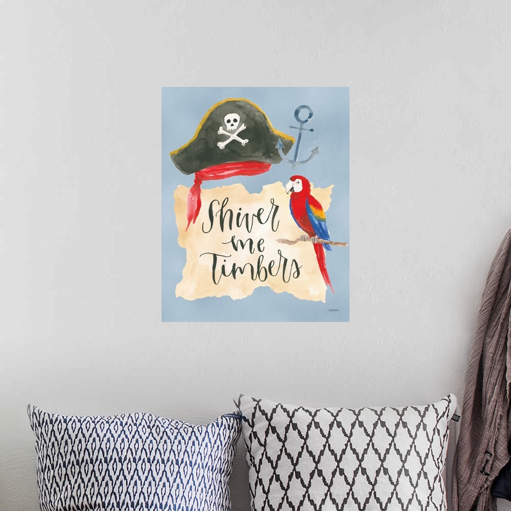 A bohemian room featuring Pirates III
