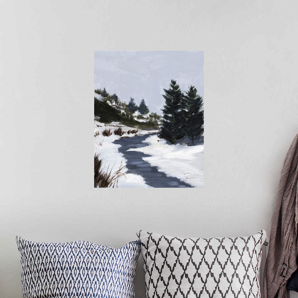 A bohemian room featuring Winter Trails