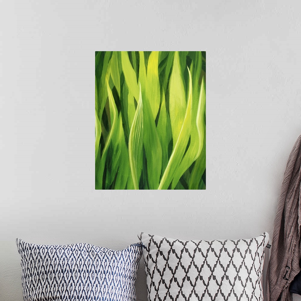 A bohemian room featuring Blades Of Grass II