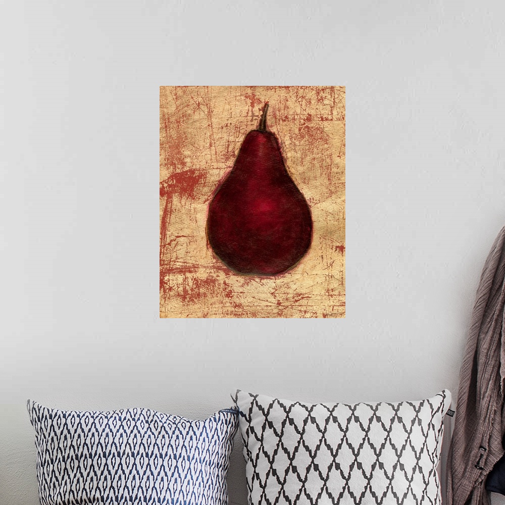 A bohemian room featuring Crimson Pear