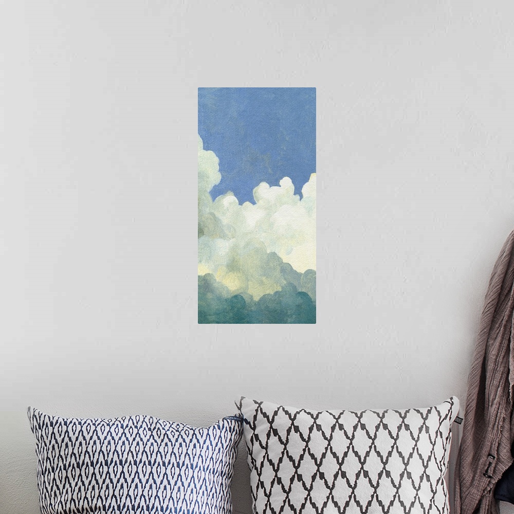 A bohemian room featuring Cumulus Tower IV