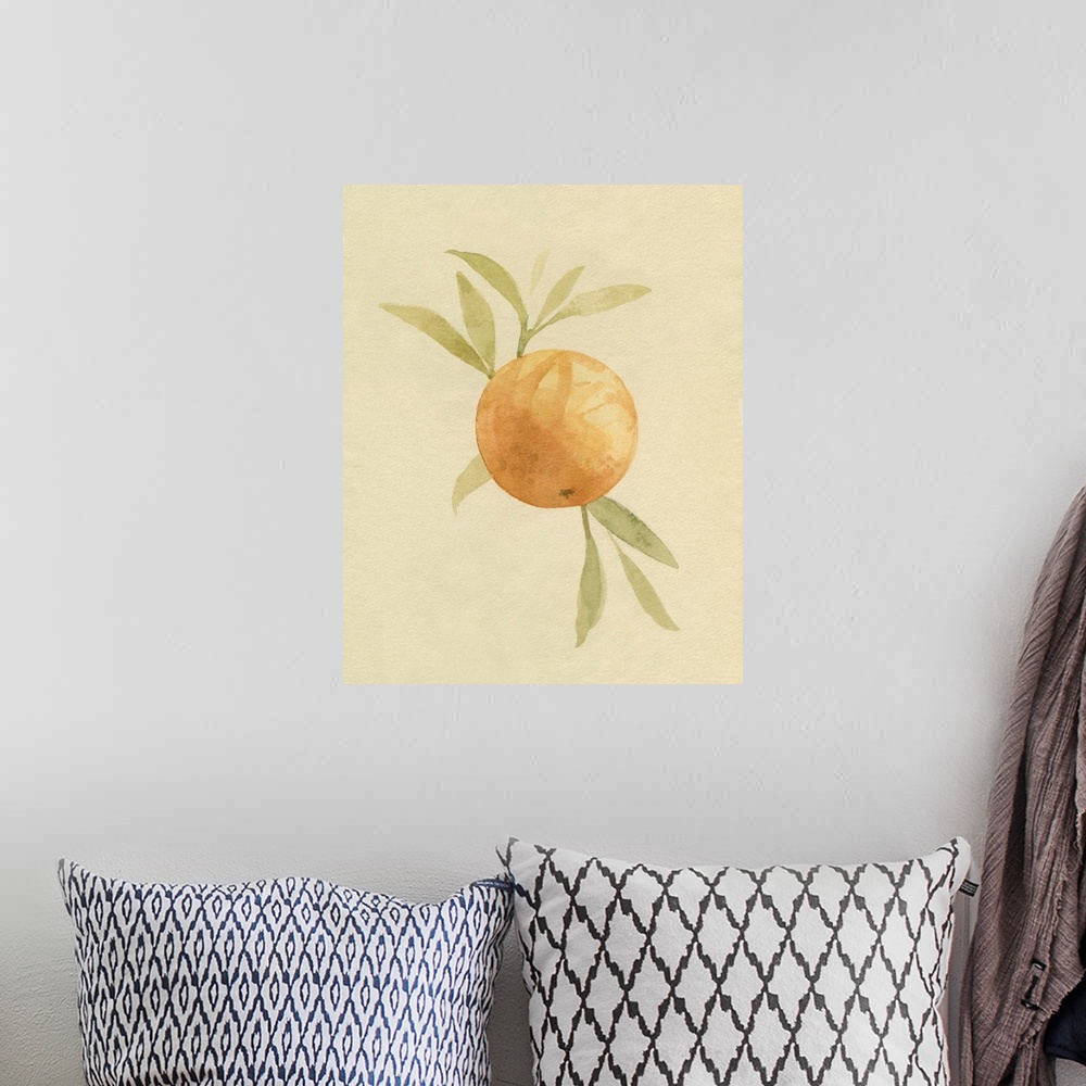 A bohemian room featuring Dappled Oranges I