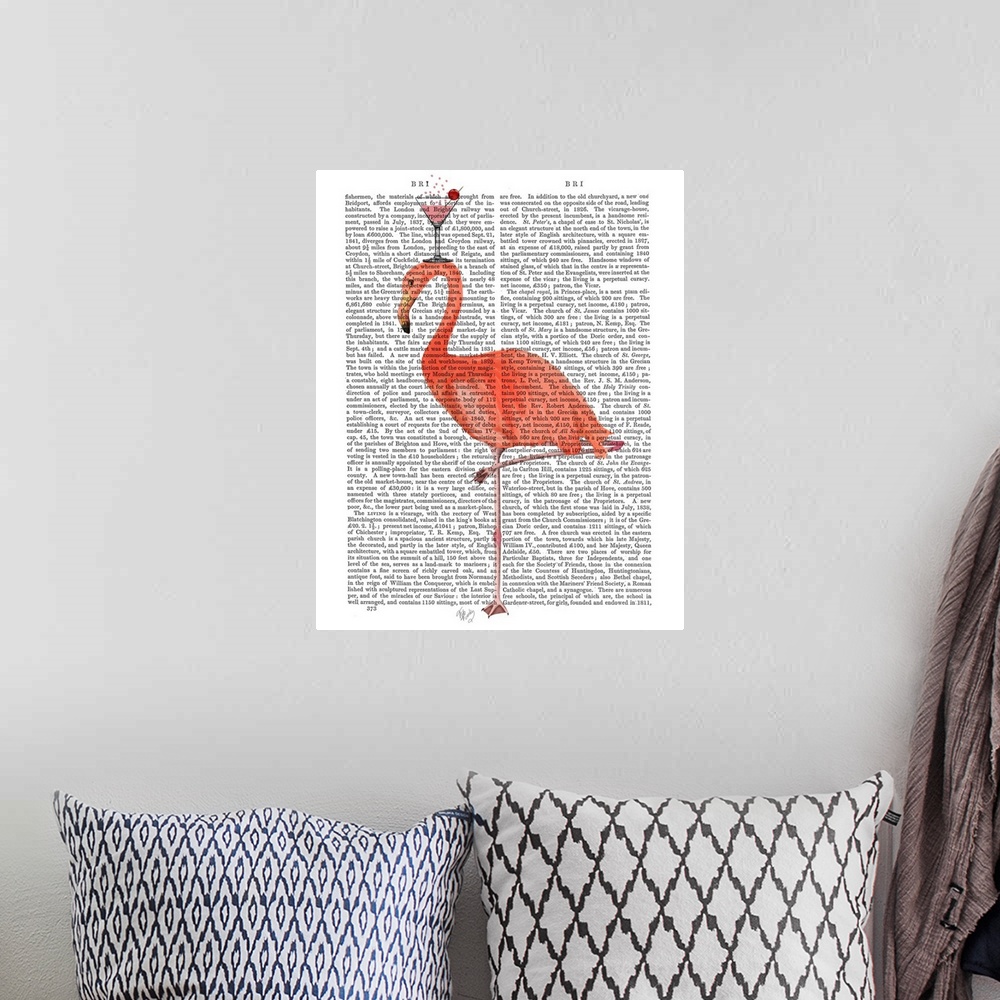 A bohemian room featuring Flamingo and Cocktail 3