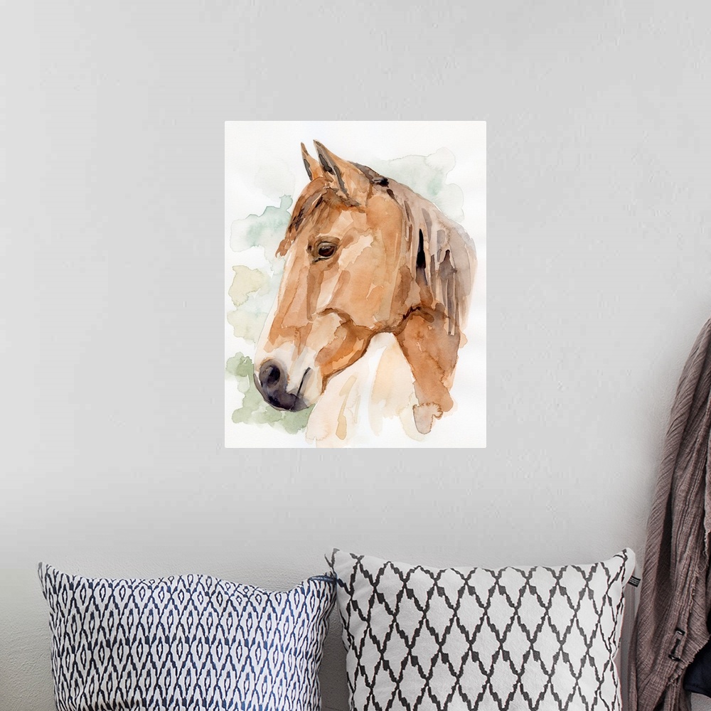 A bohemian room featuring Soft Horse Profile II