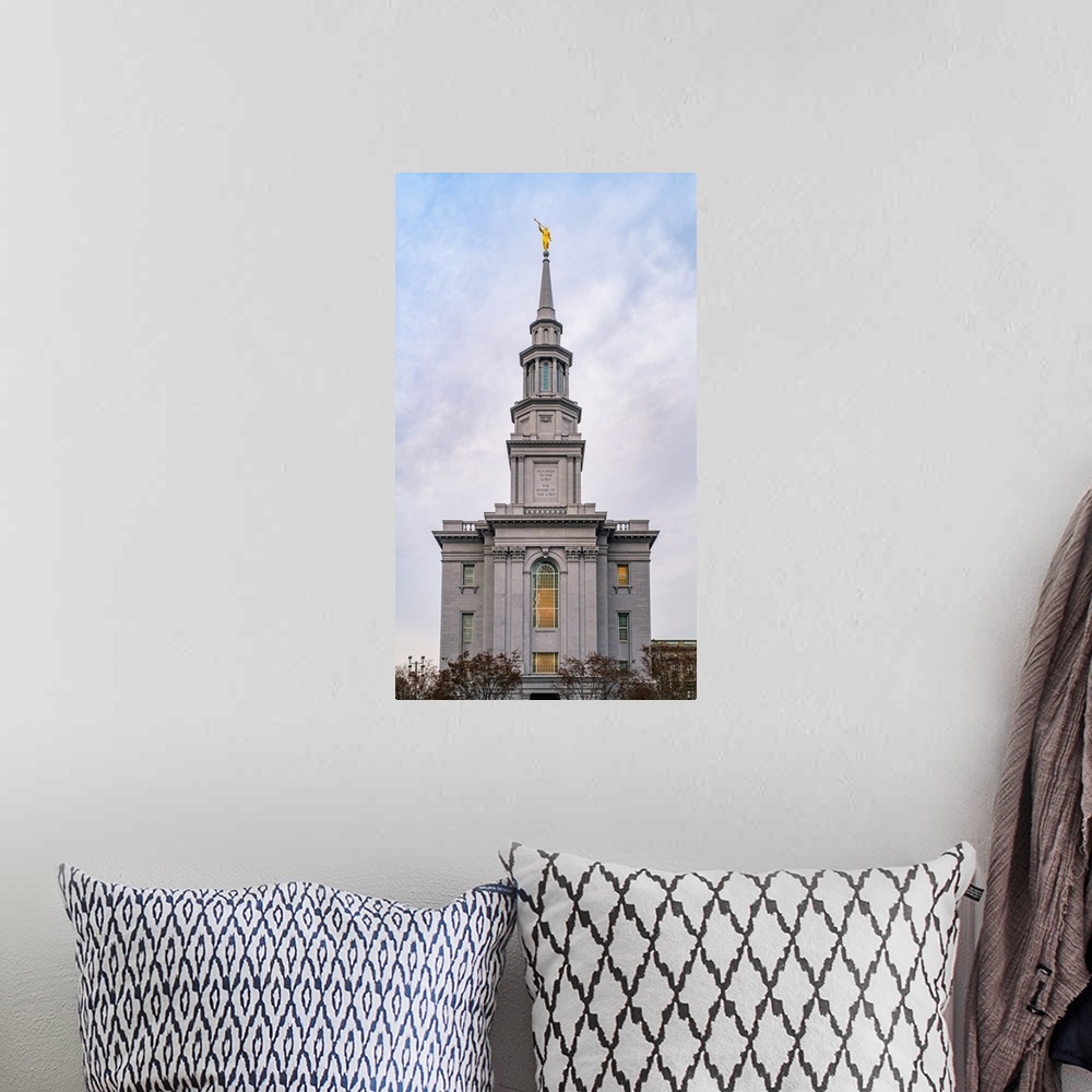A bohemian room featuring Located in the bustling city of Philadelphia, the Philadelphia Pennsylvania Temple was announced ...