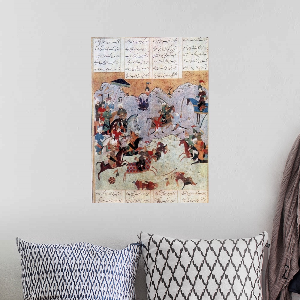 A bohemian room featuring The legend of Alexander the Great