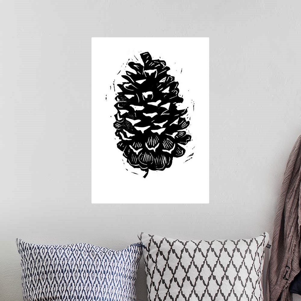 A bohemian room featuring Piney Cone