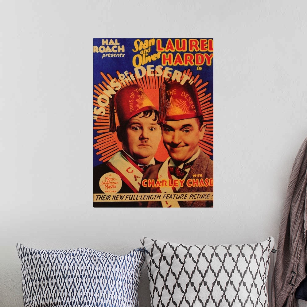 A bohemian room featuring Laurel and Hardy in their best-written film. The boys try to fool their wives by pretending to go...